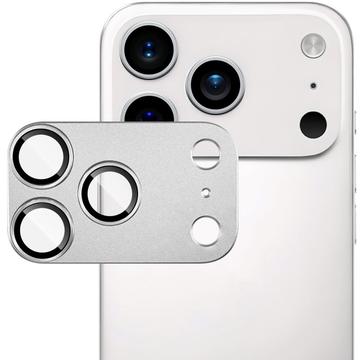 iPhone 17 Pro Imak Vollständiger Kameraobjektivschutz aus Metall und gehärtetem Glas - Silber