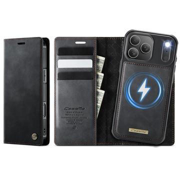 iPhone 17 Pro Max Caseme C49 2-in-1 abnehmbare Wallet Hülle - MagSafe-kompatibel, RFID - Schwarz
