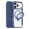 iPhone 17 Pro Max Dux Ducis Skin X Pro Magnetisch Flip Hülle - Blau