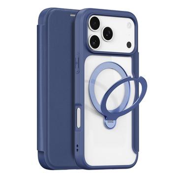 iPhone 17 Pro Max Dux Ducis Skin X Pro Magnetisch Flip Hülle - Blau