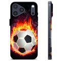iPhone 17 Pro Max TPU Hülle - Fußball Flamme