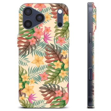 iPhone 17 Pro Max TPU Hülle - Pinke Blumen