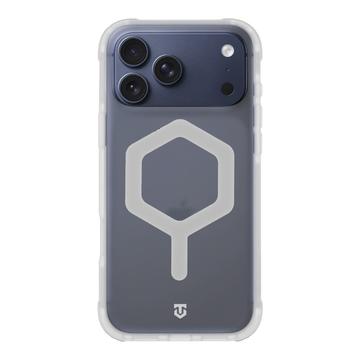 iPhone 17 Pro Max Tactical MagForce Hexagon Hülle - MagSafe-kompatibel - Weiß / Durchsichtig