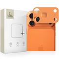 iPhone 17 Pro Max Tech-Protect Camalloy Fit+ Aluminium Kamera Schutz - Kosmisches Orange