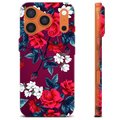iPhone 17 Pro TPU Hülle - Vintage Blumen