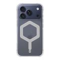 iPhone 17 Pro Tactical MagForce Hexagon Hülle - MagSafe-kompatibel - Weiß / Durchsichtig