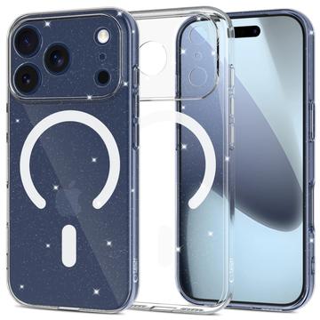 iPhone 17 Pro Tech-Protect FlexAir Glitter MagSafe TPU Hülle - Durchsichtig
