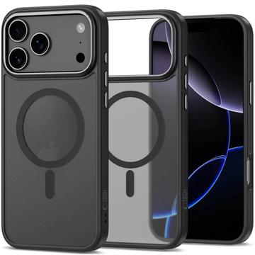 iPhone 17 Pro Tech-Protect CamEdge Hülle - MagSafe-kompatibel - Mattschwarz / Gunmetal