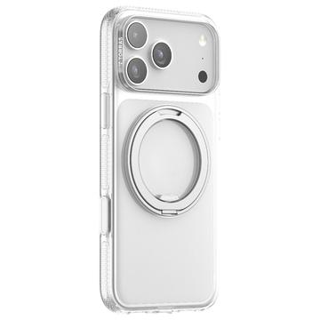 iPhone 17 Pro Torras O Fitness Hülle mit 360 Kickstand - MagSafe kompatibel - Durchsichtig