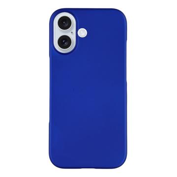 iPhone 17 Gummierte Kunststoff Hülle - Blau