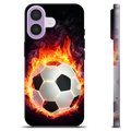 iPhone 17 TPU Hülle - Fußball Flamme