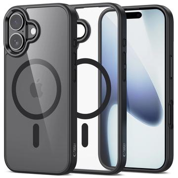 iPhone 17 Tech-Protect Magmat Hülle - MagSafe-kompatibel - Schwarz / Durchsichtig