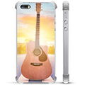iPhone 5/5S/SE Hybrid Hülle - Gitarre