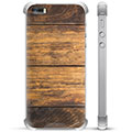 iPhone 5/5S/SE Hybrid Hülle - Holz