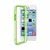 iPhone 5C Puro Bumper - Durchsichtig / Grün