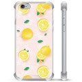 iPhone 6 / 6S Hybrid Hülle - Zitronen-Muster