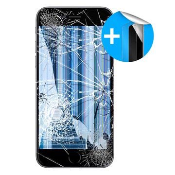 iPhone 6 LCD Display Reparatur und Displayschutz - Schwarz