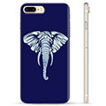 iPhone 7 Plus / iPhone 8 Plus TPU Hülle - Elefant