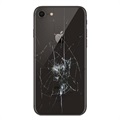 iPhone 8 Rückseiten-Cover Reparatur - nur Glas - Schwarz