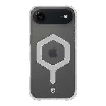 iPhone Air Tactical MagForce Hexagon Hülle - MagSafe-kompatibel - Weiß / Durchsichtig