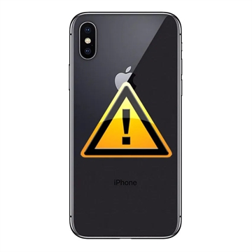 iPhone X Akkufachdeckel Reparatur - inkl. Rahmen