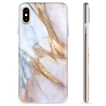 iPhone X / iPhone XS TPU Hülle - Eleganter Marmor