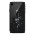 iPhone XR Rückseiten-Cover Reparatur - nur Glas - Schwarz