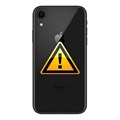 iPhone XR Akkufachdeckel Reparatur - inkl. Rahmen - Schwarz
