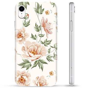 iPhone XR TPU Hülle - Blumen