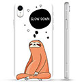 iPhone XR TPU Hülle - Slow Down