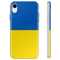 iPhone XR TPU Hülle Ukrainische Flagge - Gelb und Lichtblau