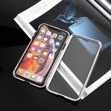 iPhone XS/X Magnetisches Cover mit Panzerglas - 9H