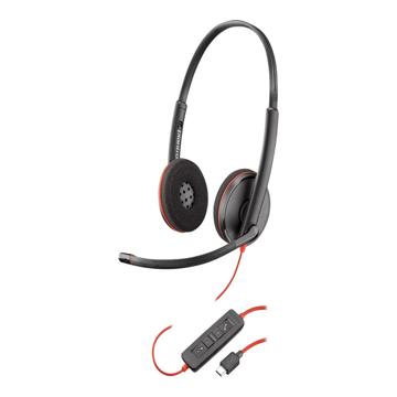 Poly Plantronics Blackwire C3220 Verkabelung Headset - Schwarz