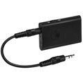 2-in-1 TX/RX Bluetooth Transmitter & Empfänger - Schwarz