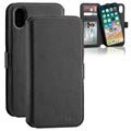 3Sixt NeoWallet 2-in-1 iPhone XR Lederhülle - Schwarz