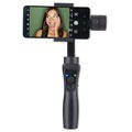 4smarts FollowMe 3-Achsen Gimbal Stabilisator für Smartphones