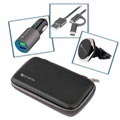 4smarts Travel Auto-Set - Kfz-Ladegerät, Kfz-Halterung, ComboCord Kabel