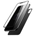 iPhone X / iPhone XS Baseus Panzerglas Schutz-Set - Schwarz