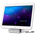 Belkin PowerHouse Dock XL MicroUSB Tischladestation - Silber