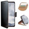 Samsung Galaxy S9 Celly Wally Schutzhülle mit Geldbörse - Schwarz