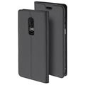 Dux Ducis Skin Pro Series OnePlus 6 Flip Case - Dunkelgrau