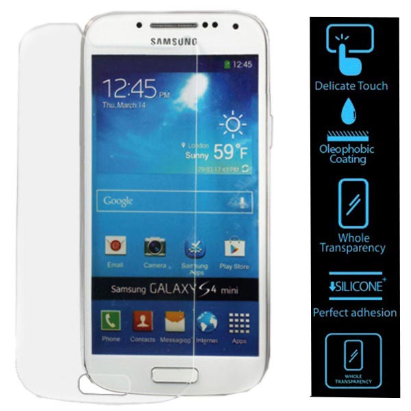 Samsung Galaxy S4 Mini Glas Displayschutzfolie