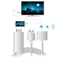 Full HD Mirroring Kabel - Lightning, microUSB, USB-C/HDMI Adapter