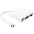 Goobay USB 3.1 Type-C / HDMI Multiport Adapter - Weiß