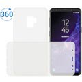 Samsung Galaxy S9 Ksix Flex 360-Schutz TPU Case - Durchsichtig