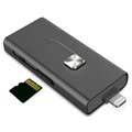 Ksix iMemory Extension Lightning / USB microSD-Kartenlesegerät - iPhone, iPod, iPad