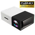 Mini Tragbarer Full HD LED Projektor YG300 - Schwarz / Weiß