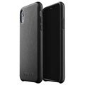 Mujjo Premium Full Leder iPhone XR Schutzhülle