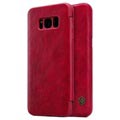 Samsung Galaxy S8 Nillkin Qin Flip Case - Rot