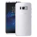 Samsung Galaxy S8 Puro 0.3 Ultra Slim Cover - Durchscheinend Weiß